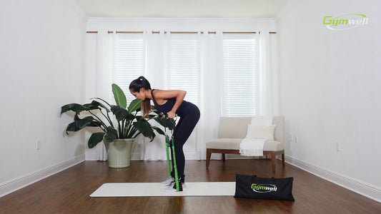 Back Workout at Home: Bent-Over Row - Handles
