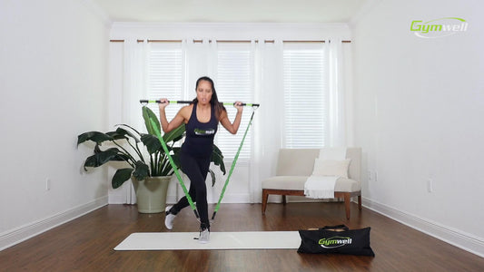 Thigh Workout at Home: Curtsy Lunge