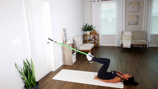 Abdomen Workout at Home: Reverse Crunch