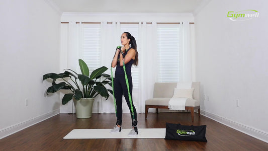 Hip Workout at Home: Squat - Handles